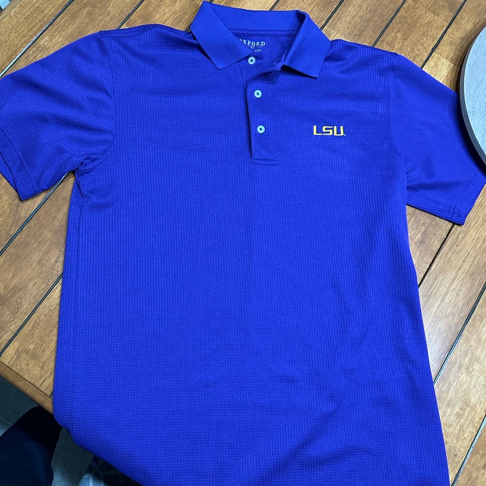 LSU men’s polo. Size Small
